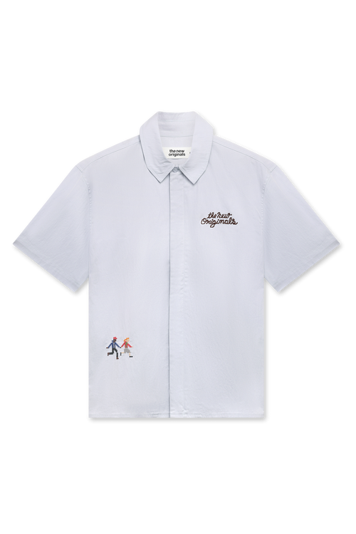 Block Party Shirt | Light Blue