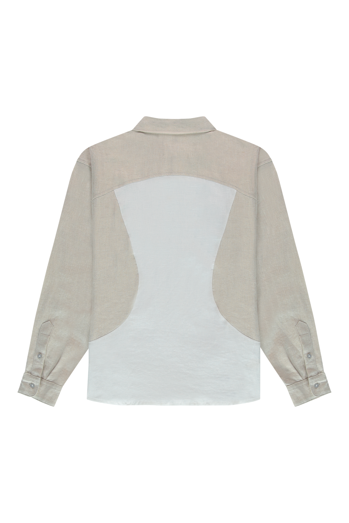 Curve Shirt Linen | White Alyssum