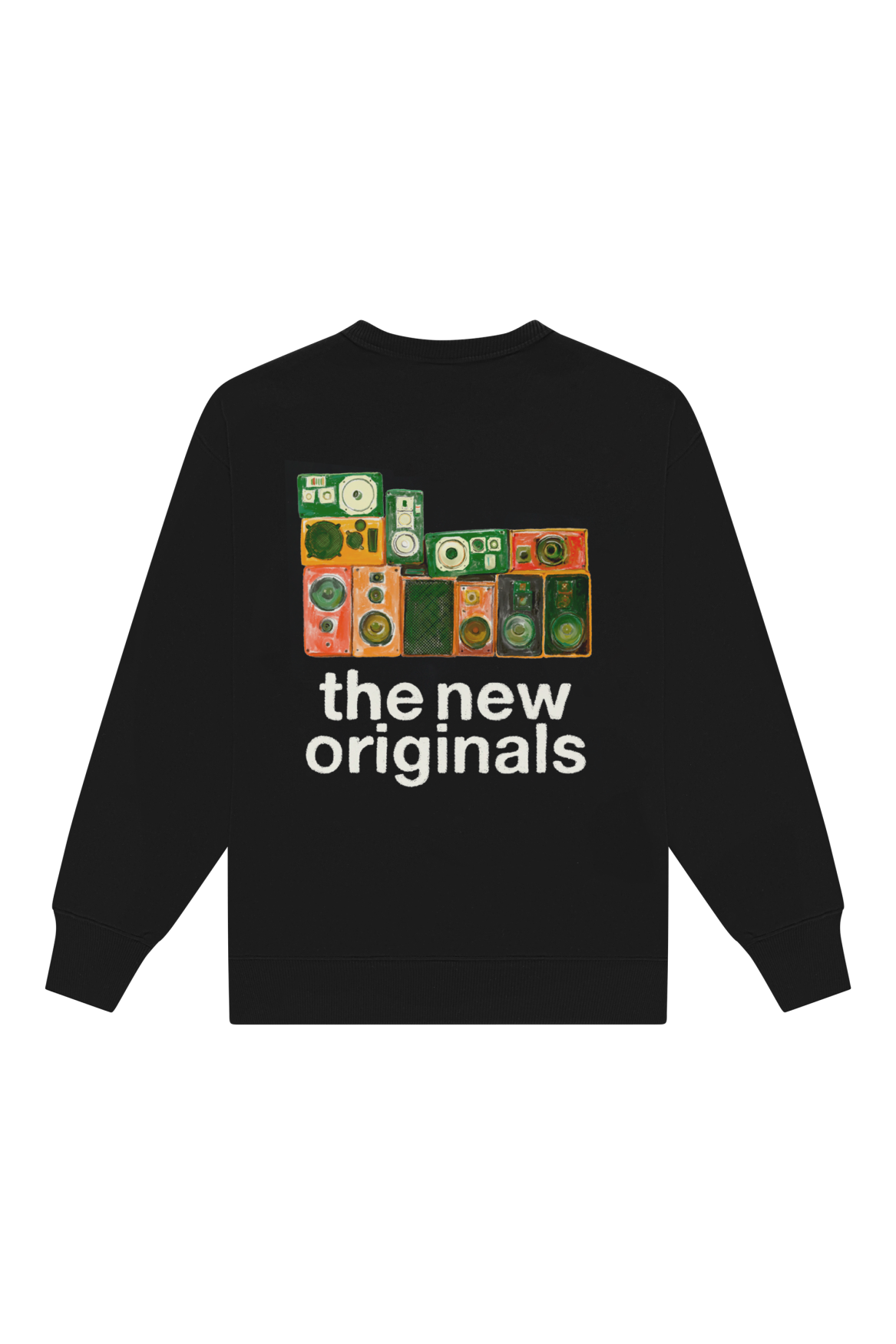 Soundsystem Crewneck Black | Black