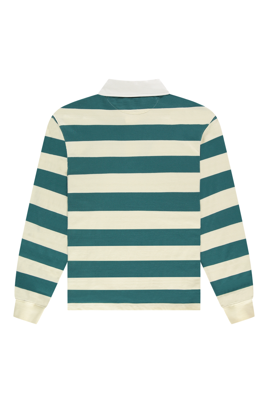 Rugby Shirt White Alyssum / Spruced Up