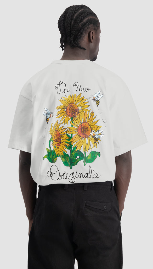 Sunflower Freddies Tee White Alyssum