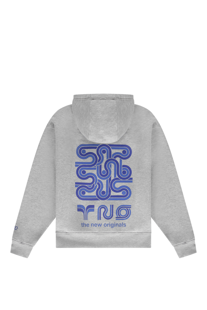 Supergraphic Hoodie Grey Melange