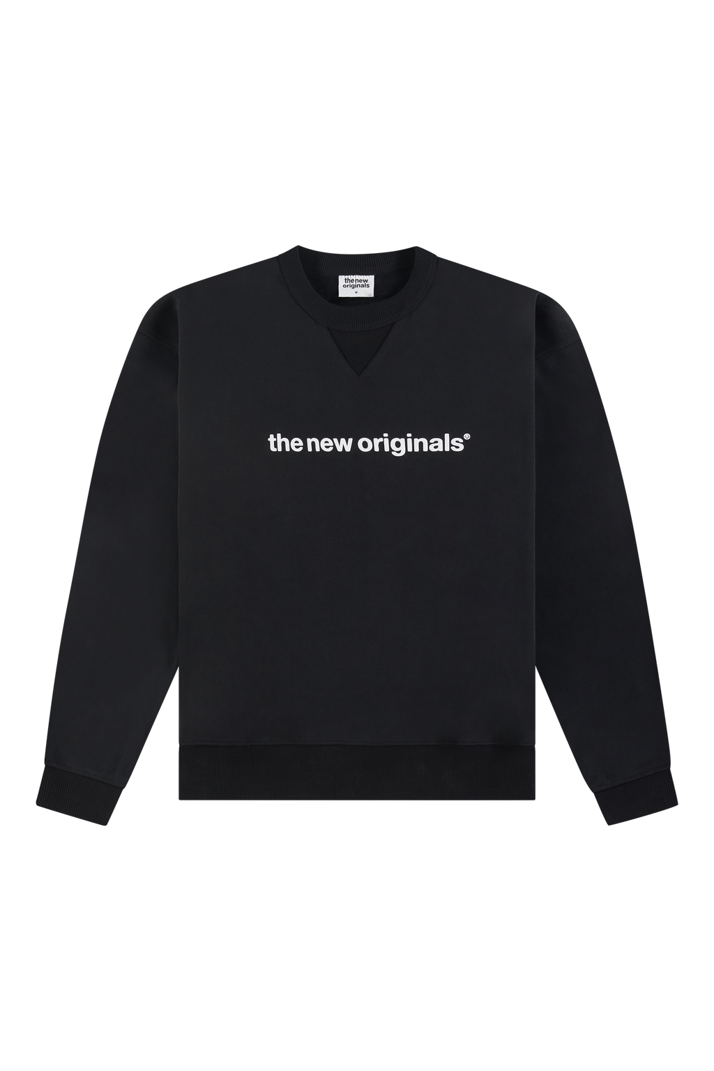 The New Originals Crewneck Black Front-1