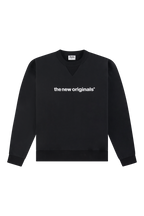 The New Originals Crewneck Black Front-1