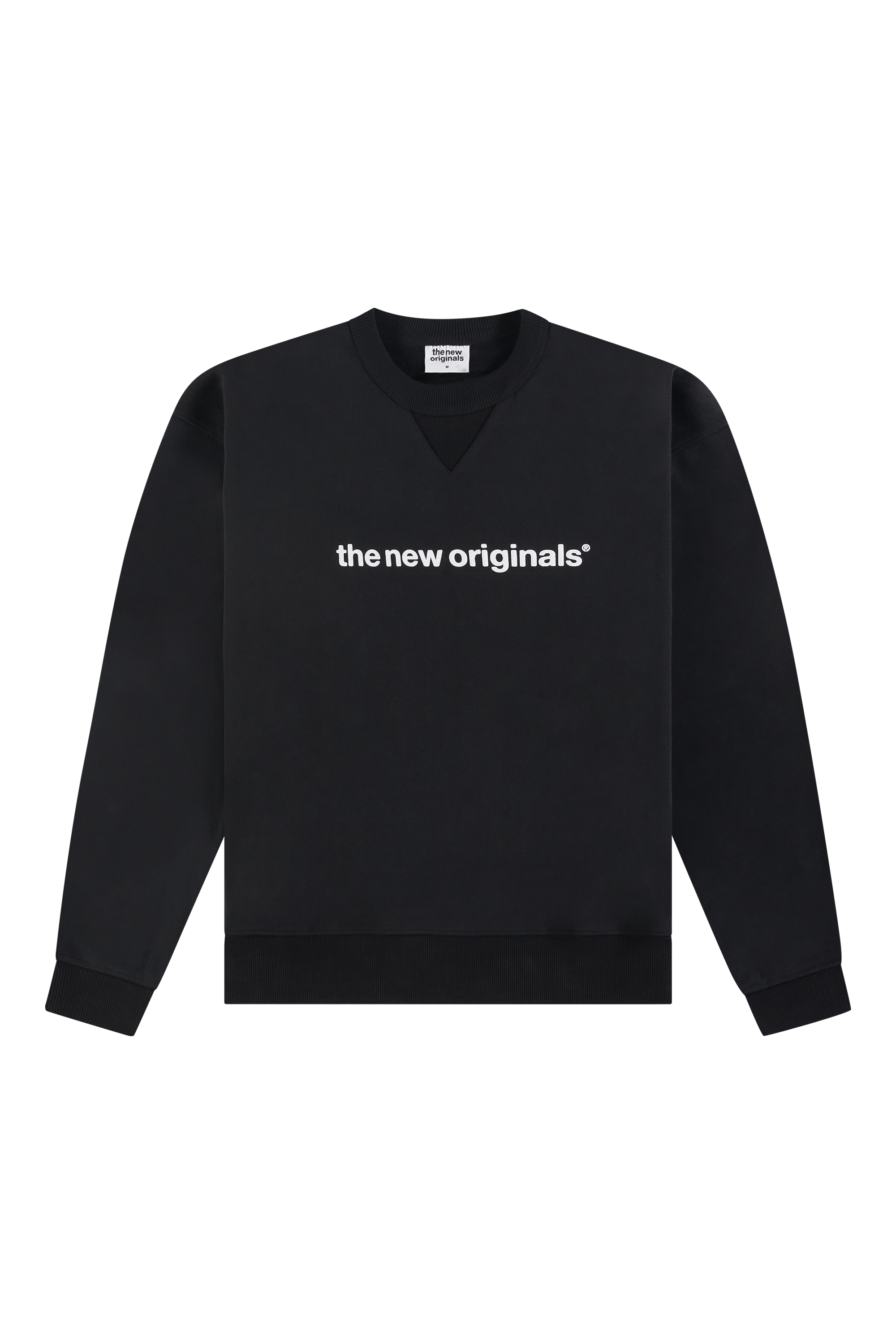 The New Originals Crewneck Black Front-1