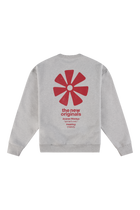 Adinkra Crewneck Light Grey Melange | Light Grey melange