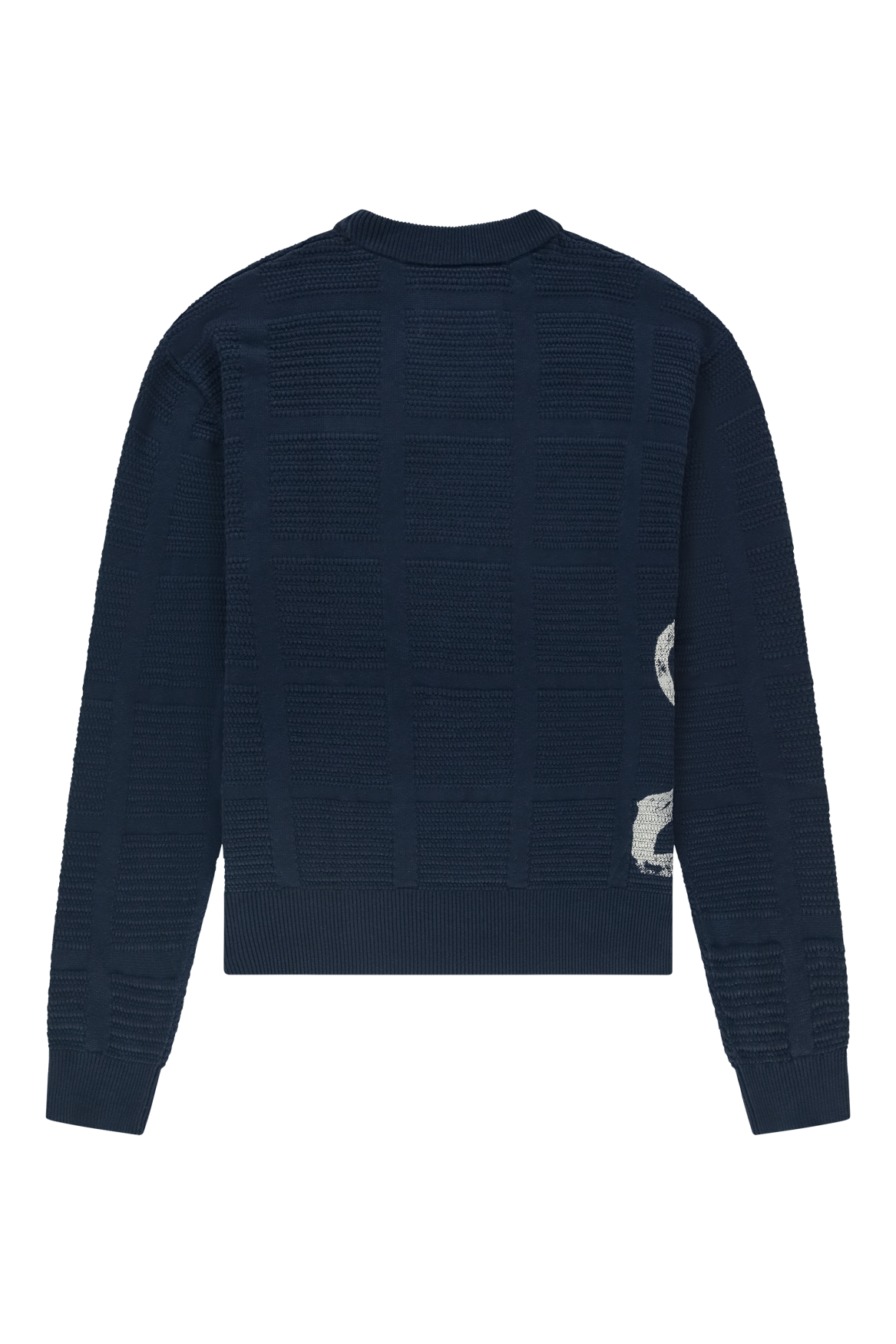 Lion Knit Crewneck | Navy