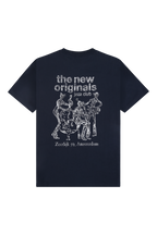 Jazz Club Tee Navy Blue Back -2