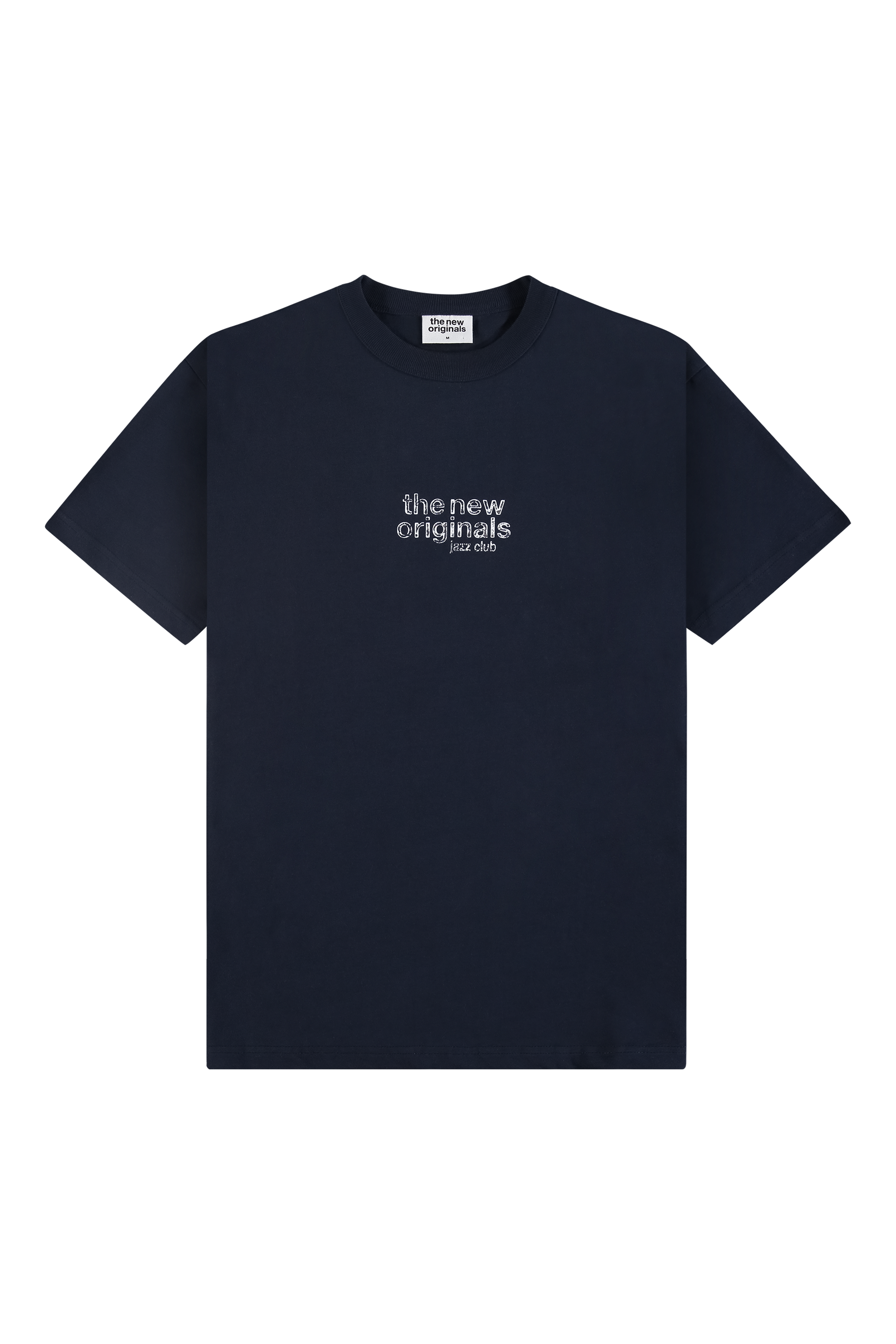 Jazz Club Tee Navy Blue Front-1