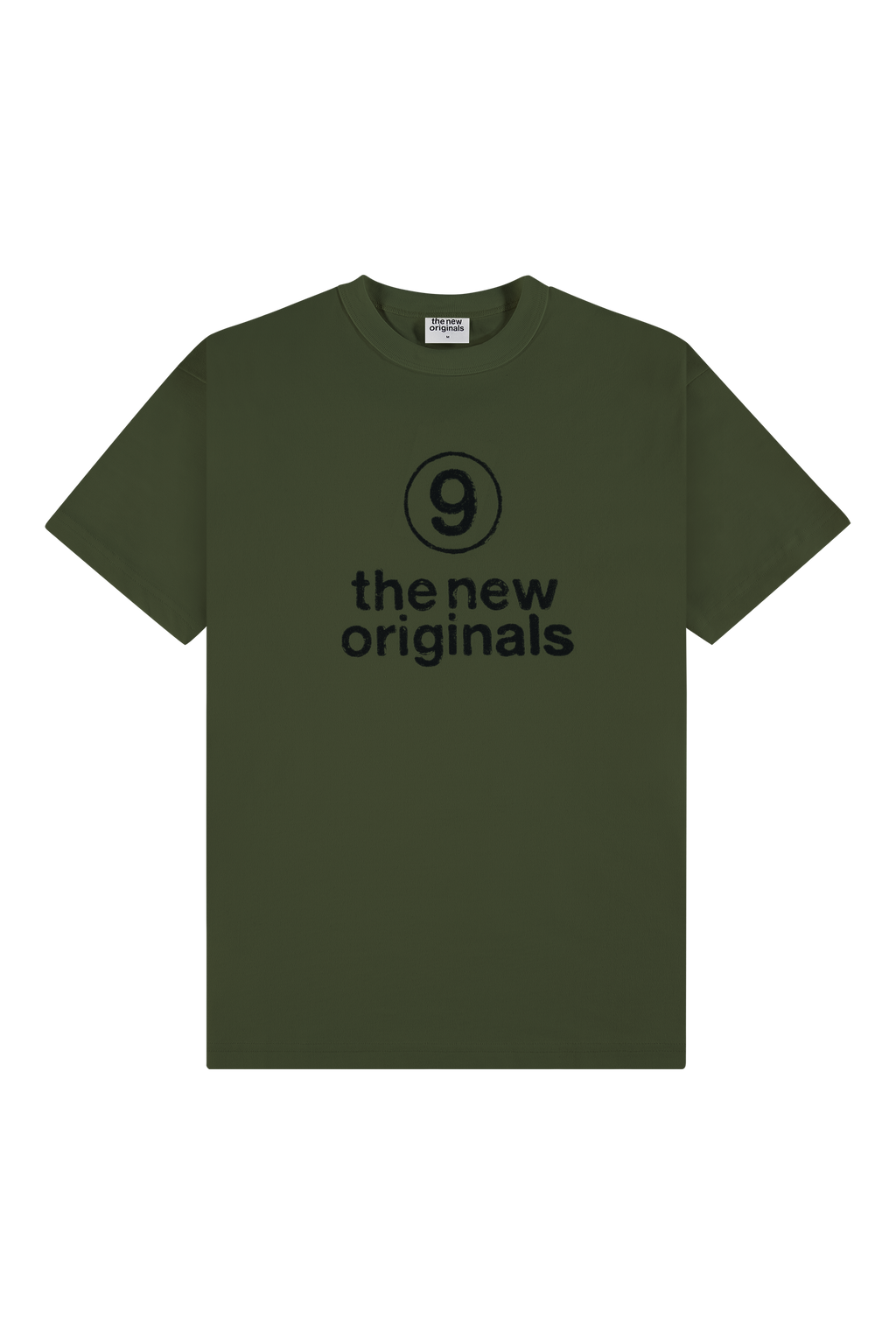 9 Emblem Tee Gold Moss