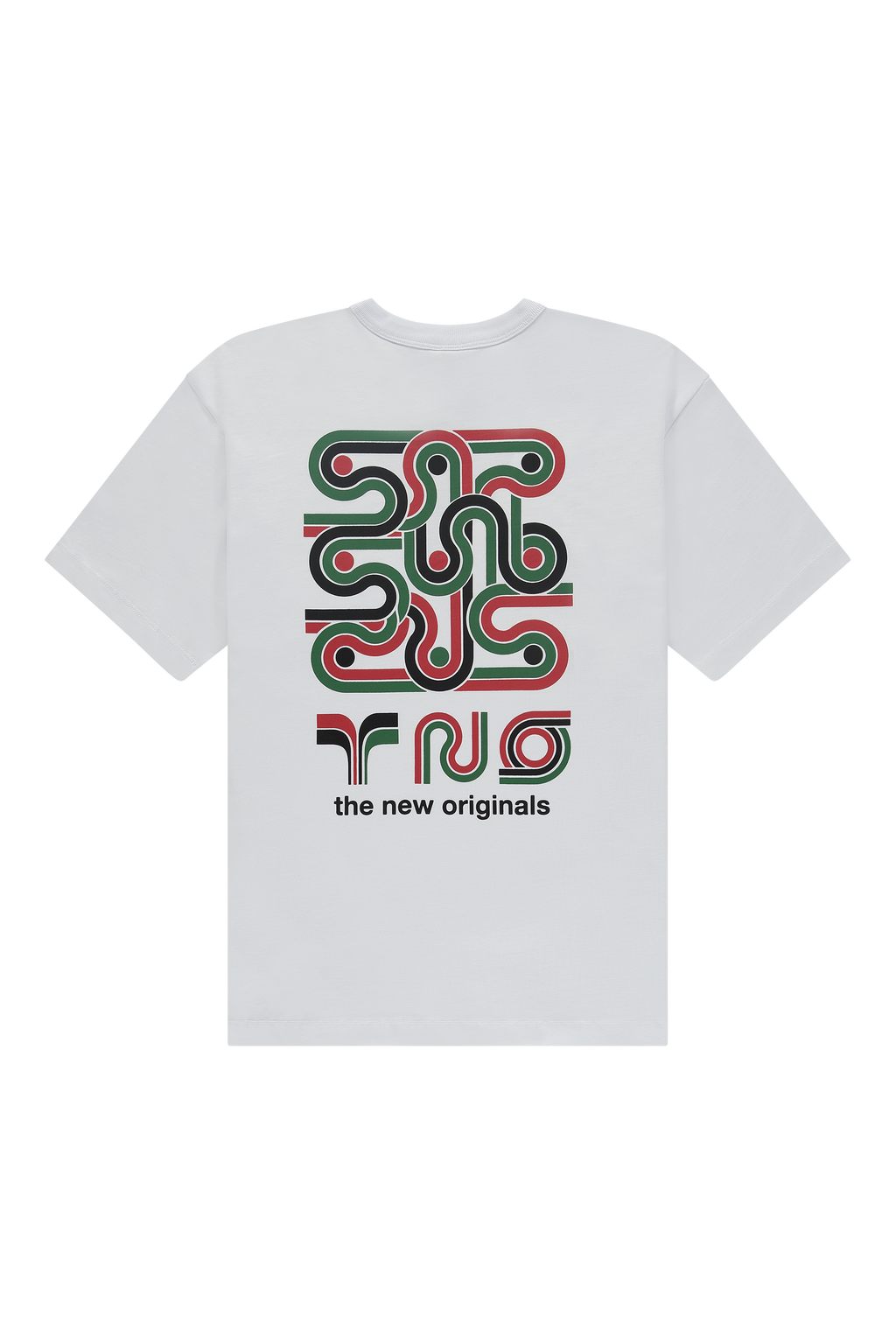 Supergraphic Tee White/Pan African