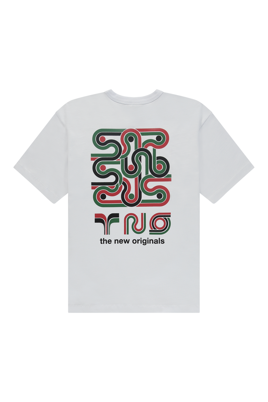 Supergraphic Tee White/Pan African