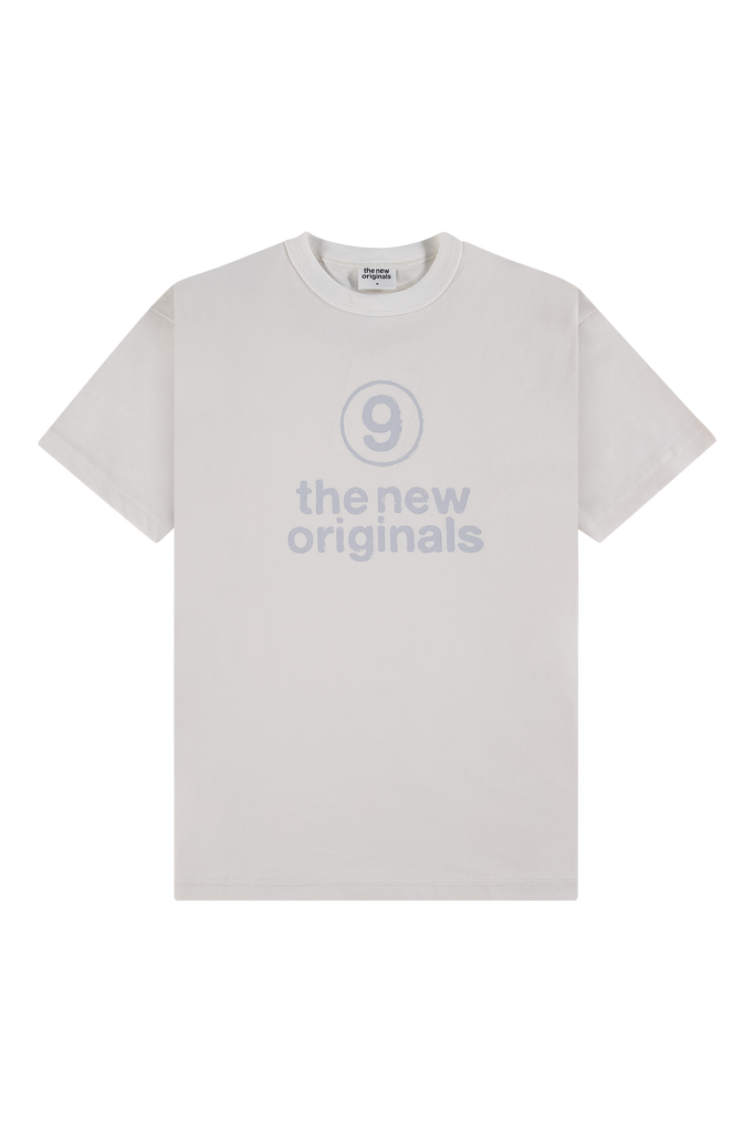 9 Emblem Tee White Alyssum
