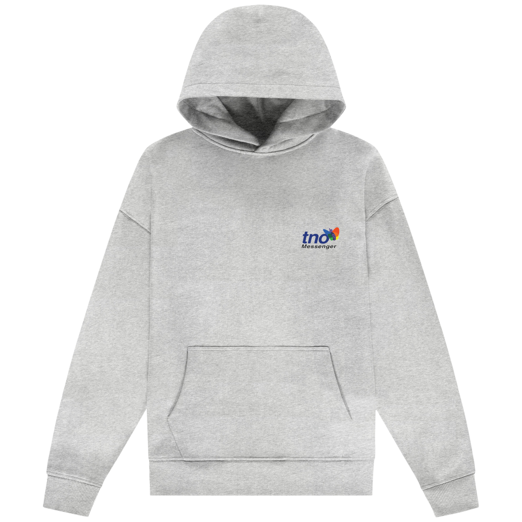 TNO Messenger Hoodie Light Grey Melange