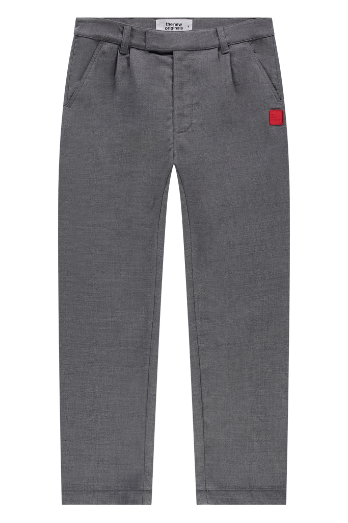 Wide Seamless Trousers Light Grey