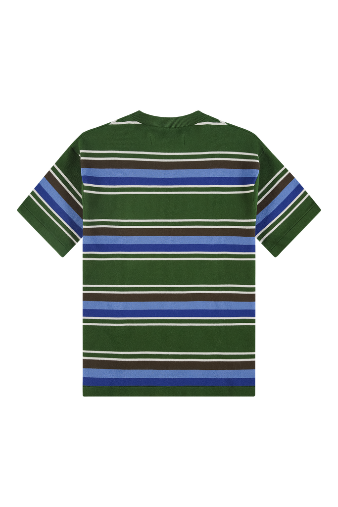 Striped Knit Tee Multicolor