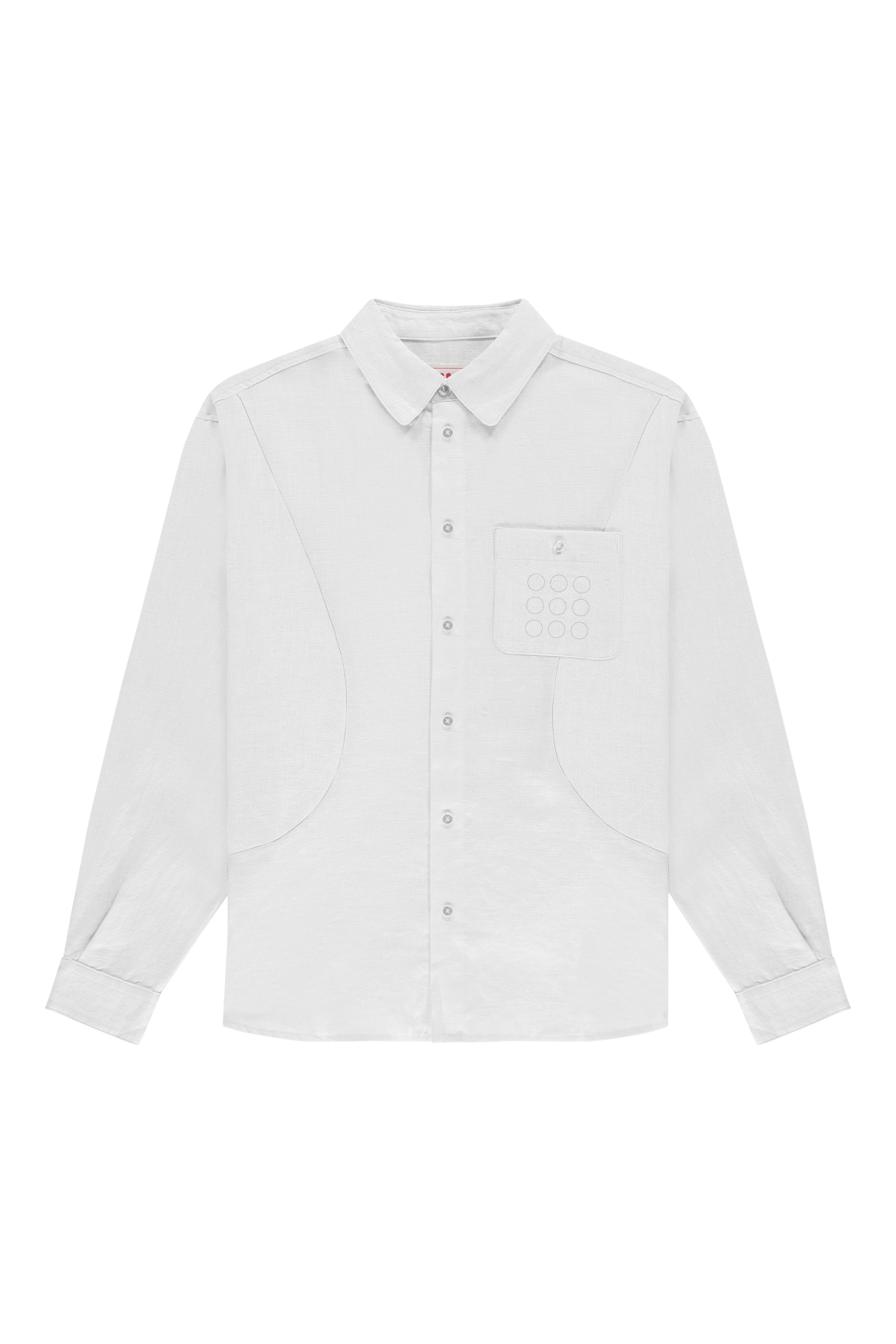 Curve Shirt Lace White | White