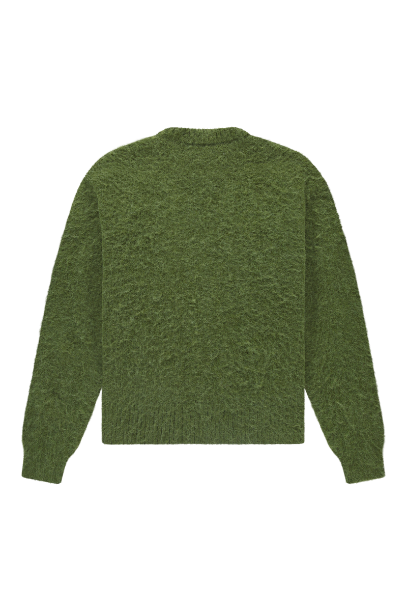Mohair Crewneck Calla Green | Calla Green