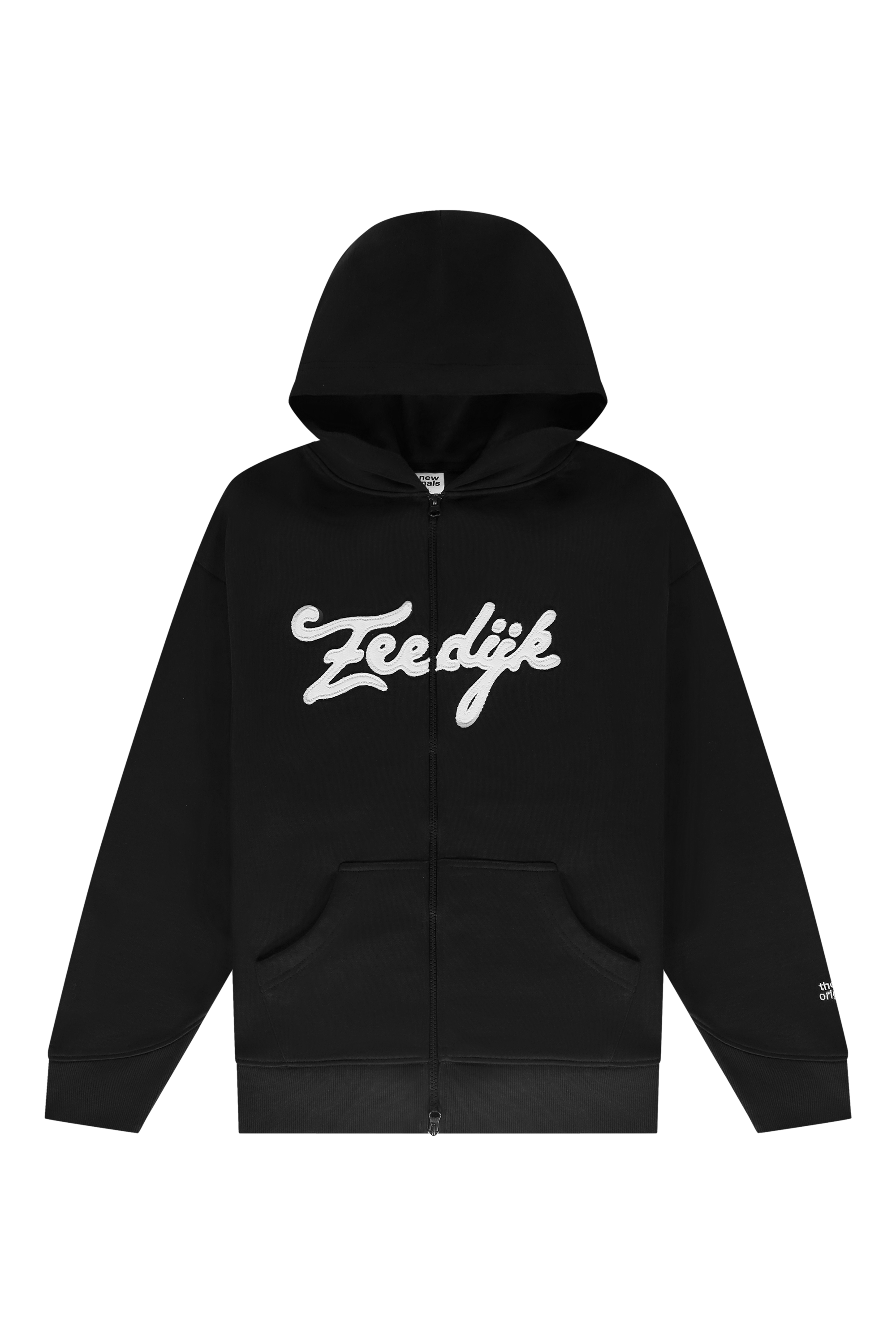 Zeedijk Zip Up Hoodie Black