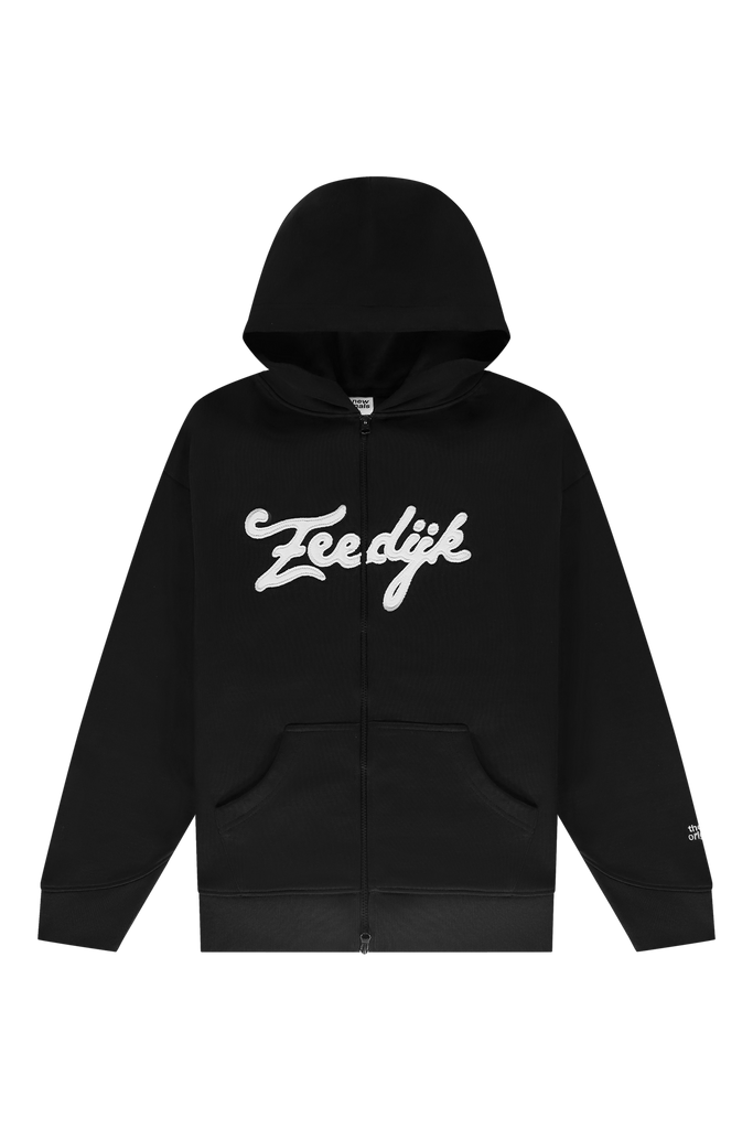 Zeedijk Zip Up Hoodie Black
