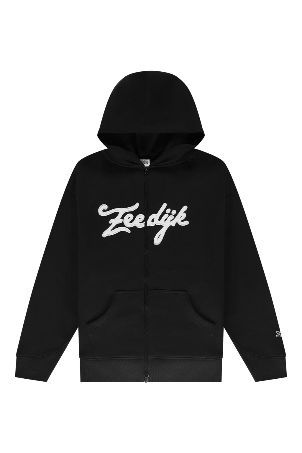 Zeedijk Zip Up Hoodie | Black