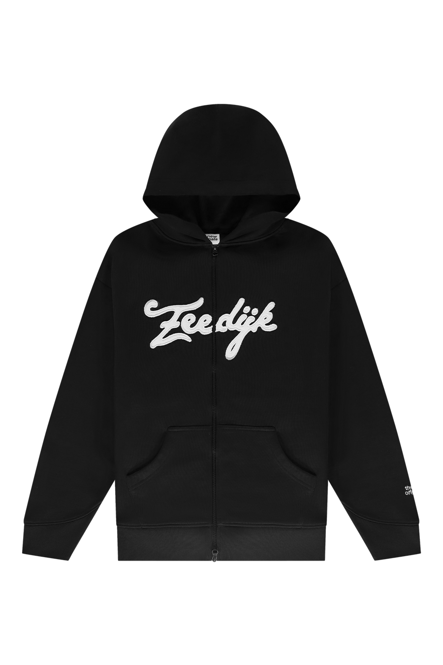 Zeedijk Zip Up Hoodie Black