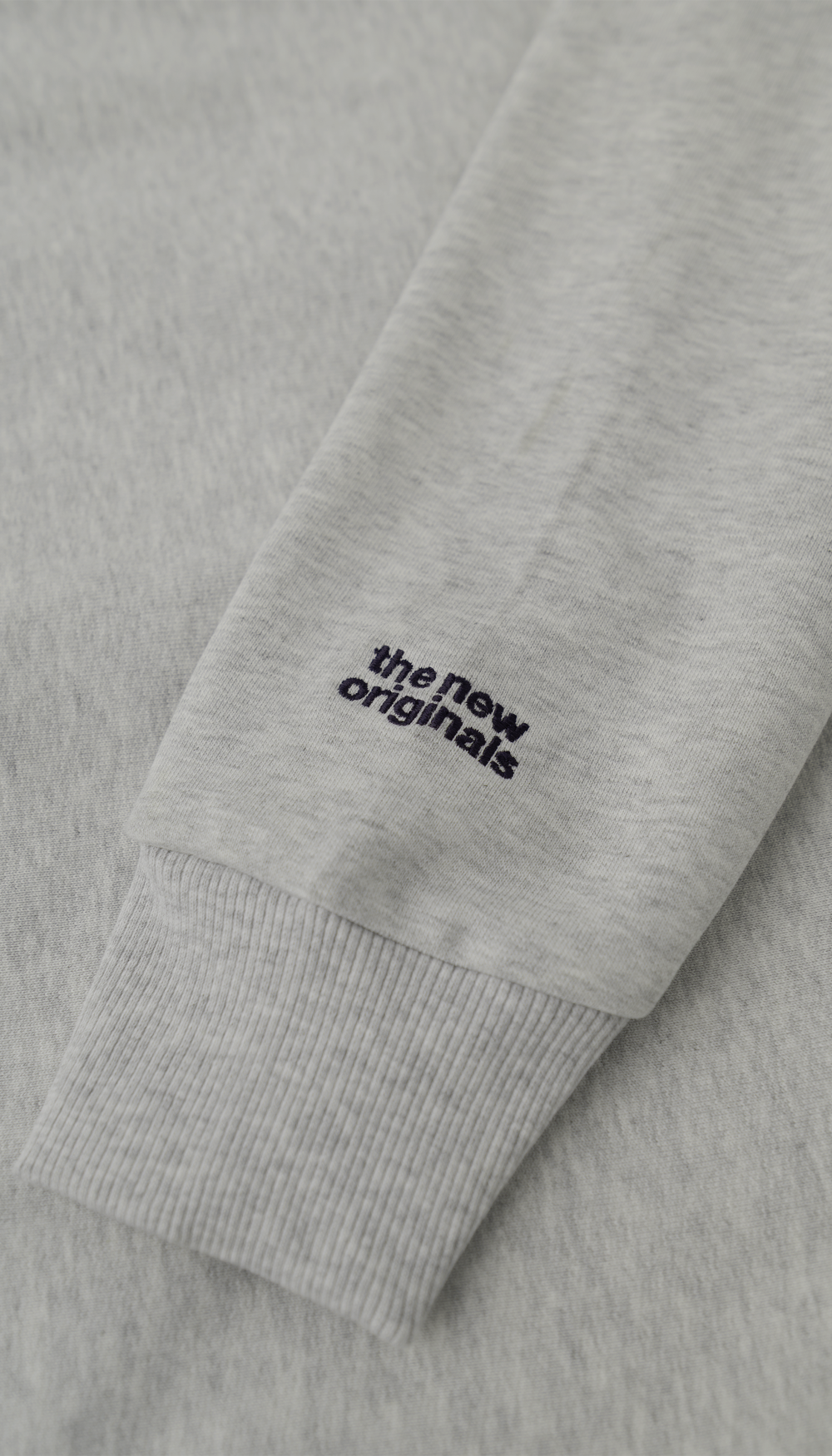 Zeedijk Zip Up Hoodie | Light Grey melange