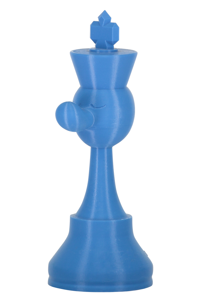packshot chess-piece-blue