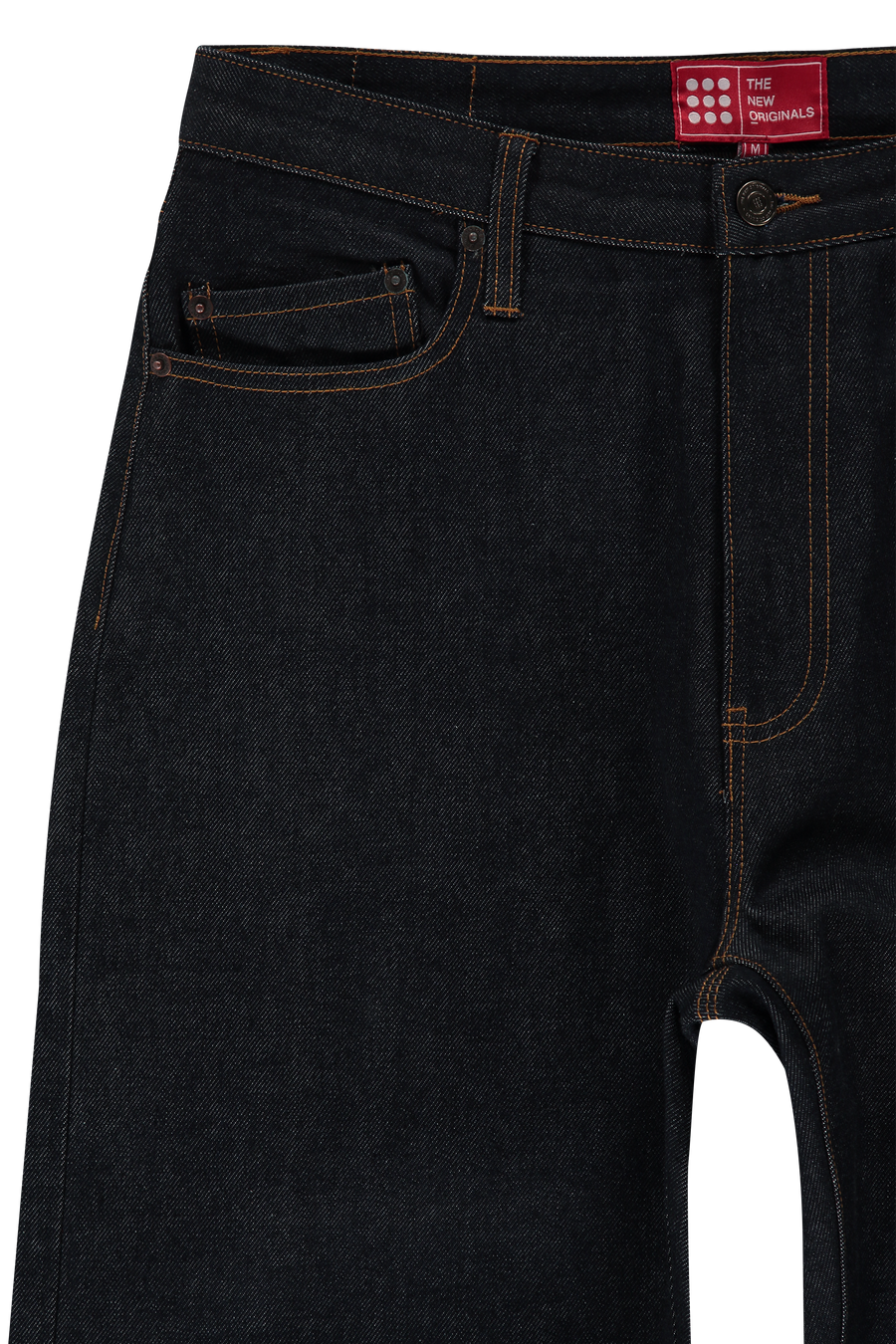 9-Dots Relaxed Jeans Raw Denim