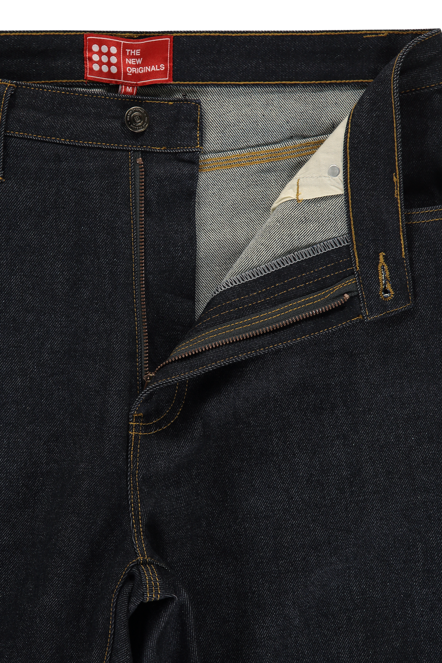 9-Dots Relaxed Jeans Raw Denim