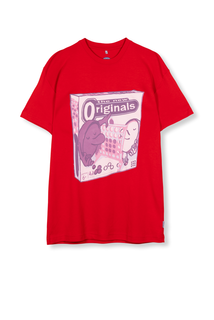 TNO 4 In A Row Tee Red