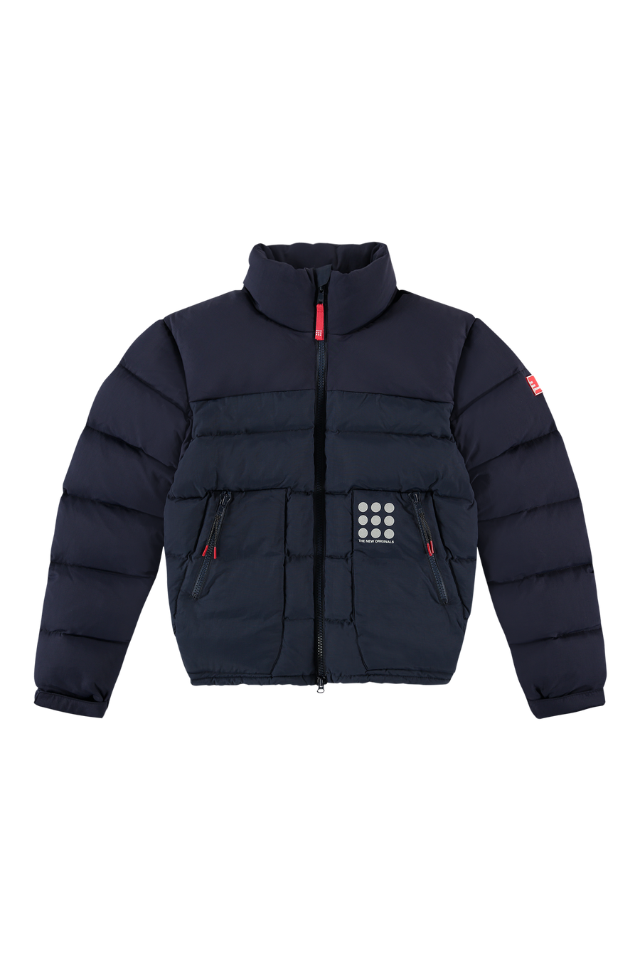 Cloud 9-Dots Down Jacket Navy Front-1
