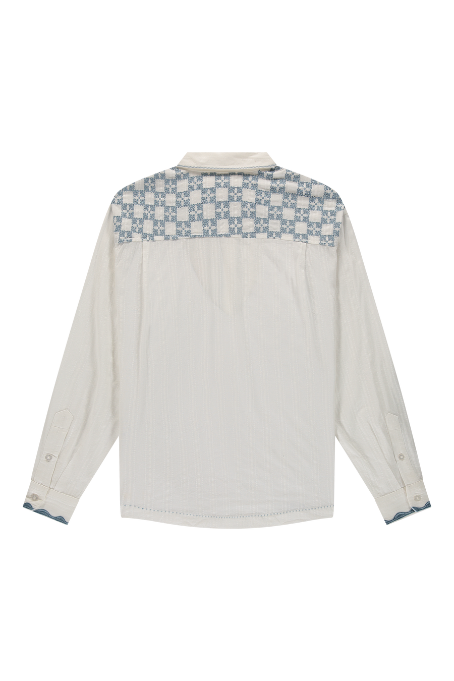 Kitchen Shirt Alyssum/Bijou Blue