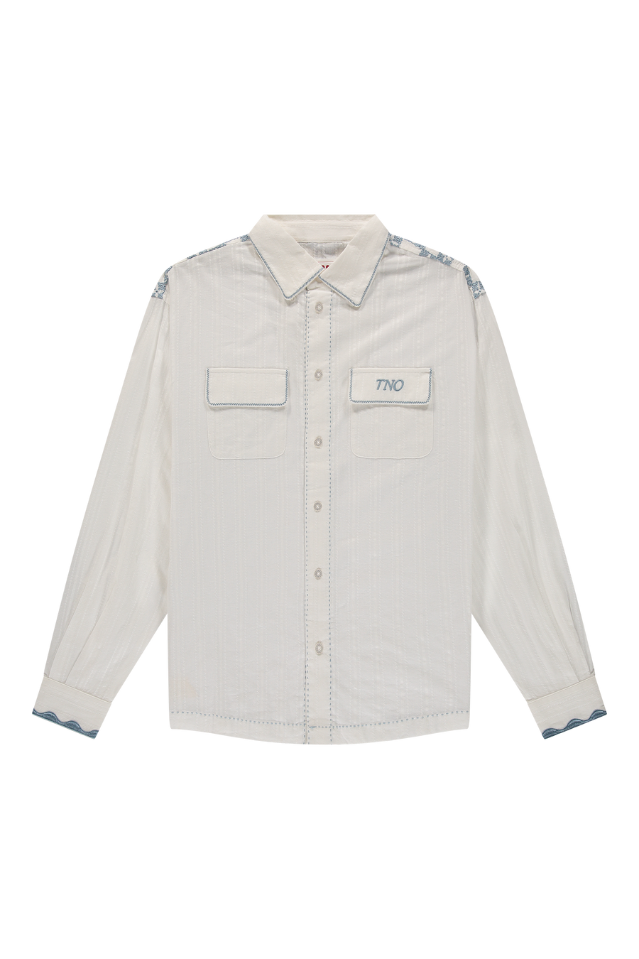 Kitchen Shirt Alyssum/Bijou Blue