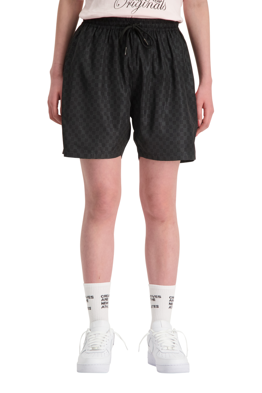 Dots On Dots Shorts Black