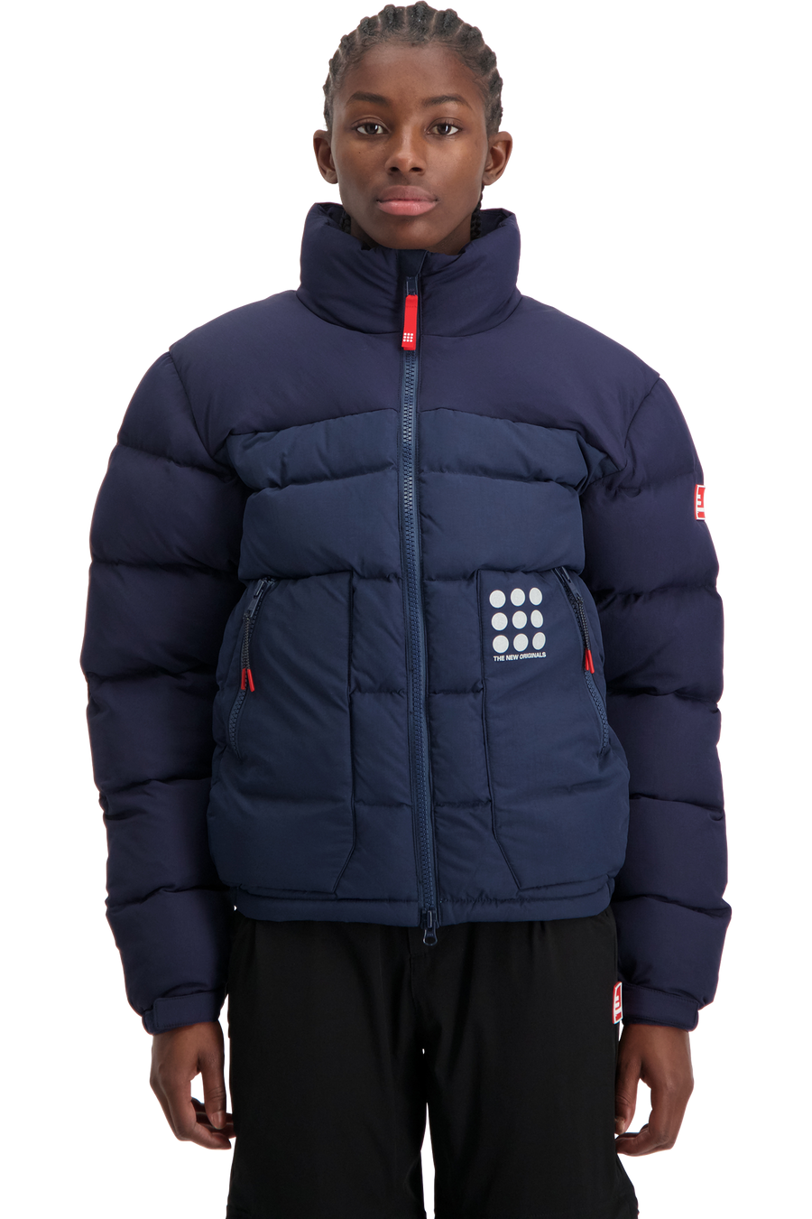 Cloud 9-Dots Down Jacket Navy