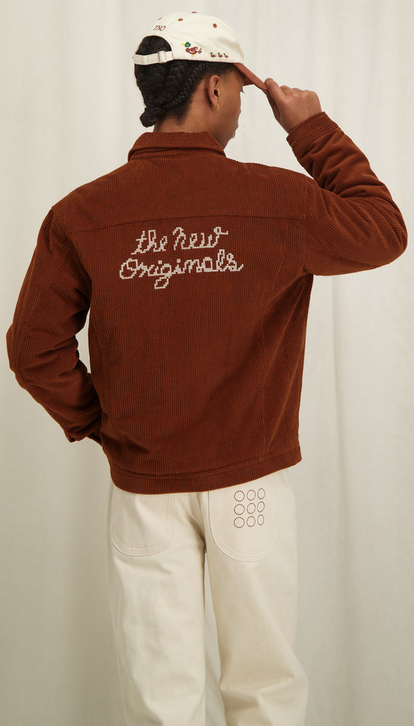 Multipocket Corduroy Jacket Gingerbread