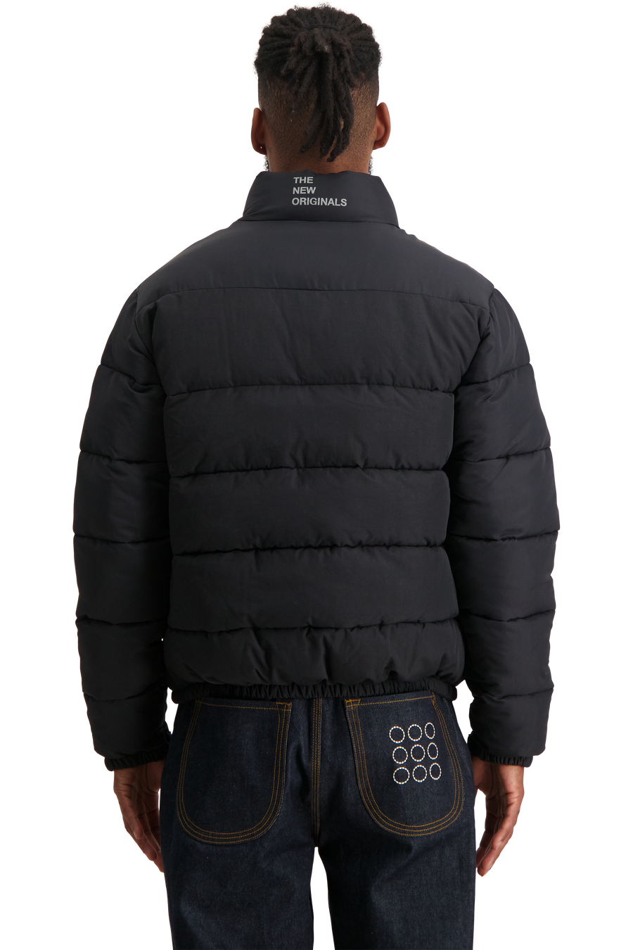 Cloud 9-Dots Down Jacket Black Primaloft