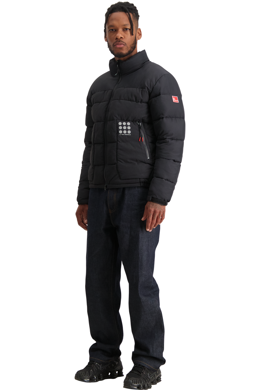 Cloud 9-Dots Down Jacket Black Primaloft