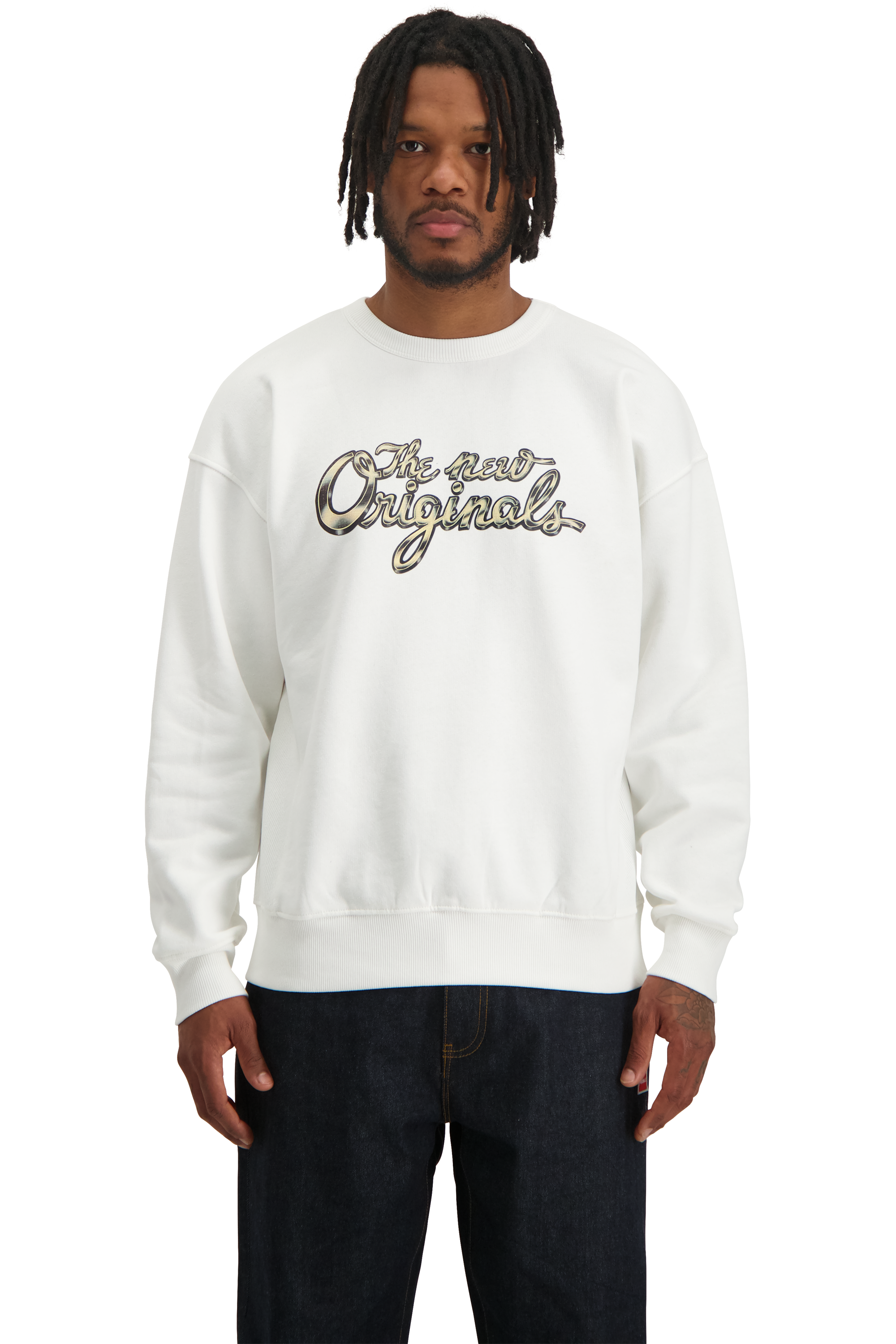 Vinyl Crewneck Offwhite